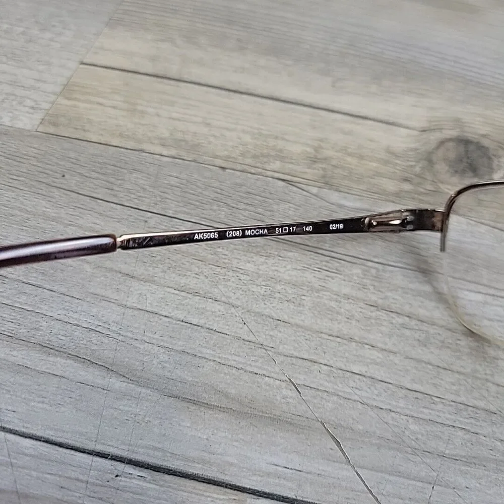 Anne Klein‎ AK5065 (208 )Mocha Eyeglasses 51-17-140 FRAMES ONLY